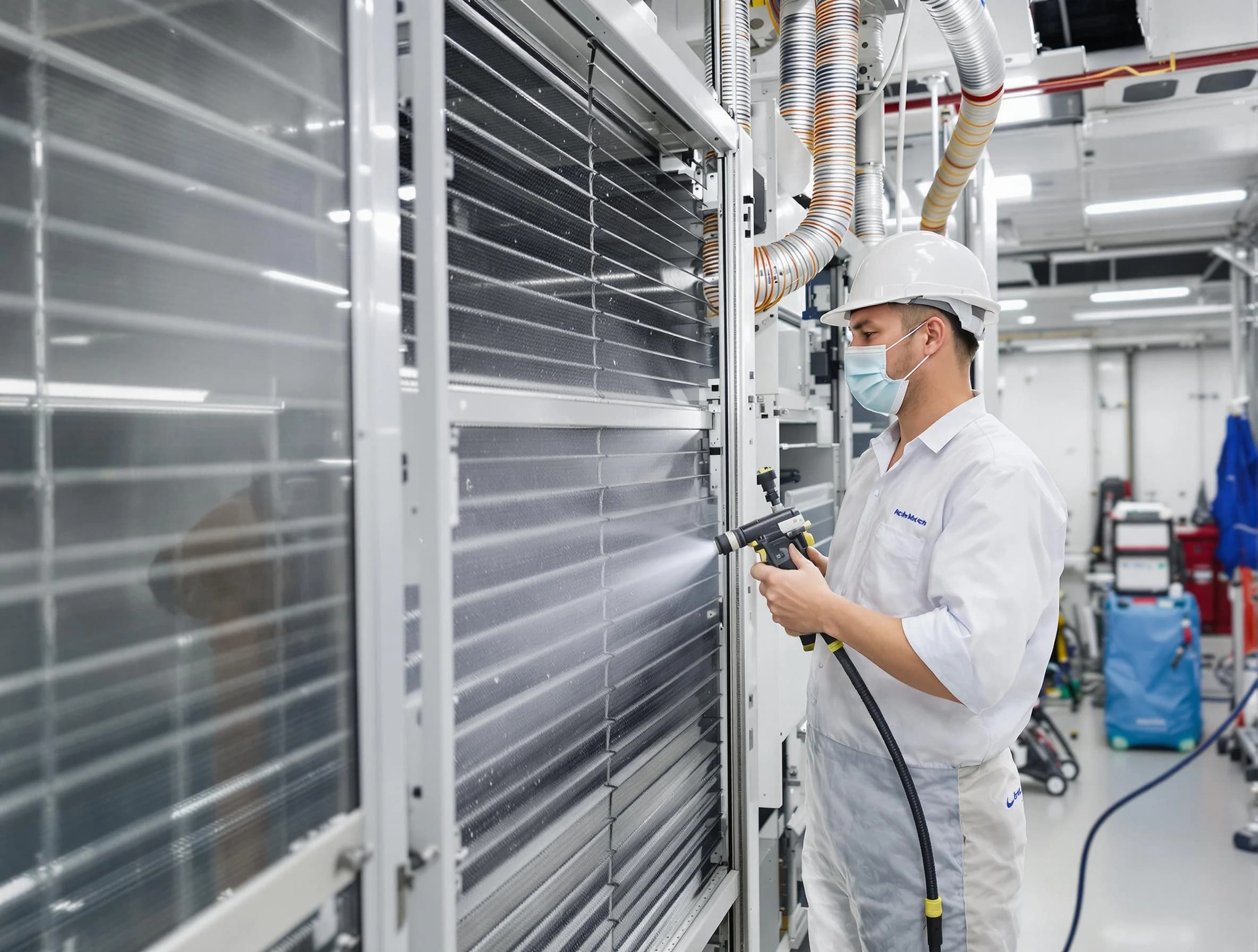 Professional AC coil cleaning by Bethel Park Air Duct Cleaning in Bethel Park