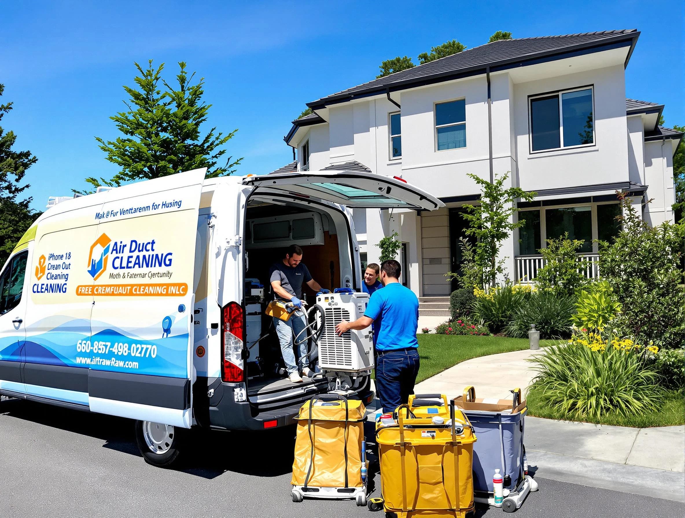 Bethel Park Air Duct Cleaning technician performing professional air duct cleaning in Bethel Park