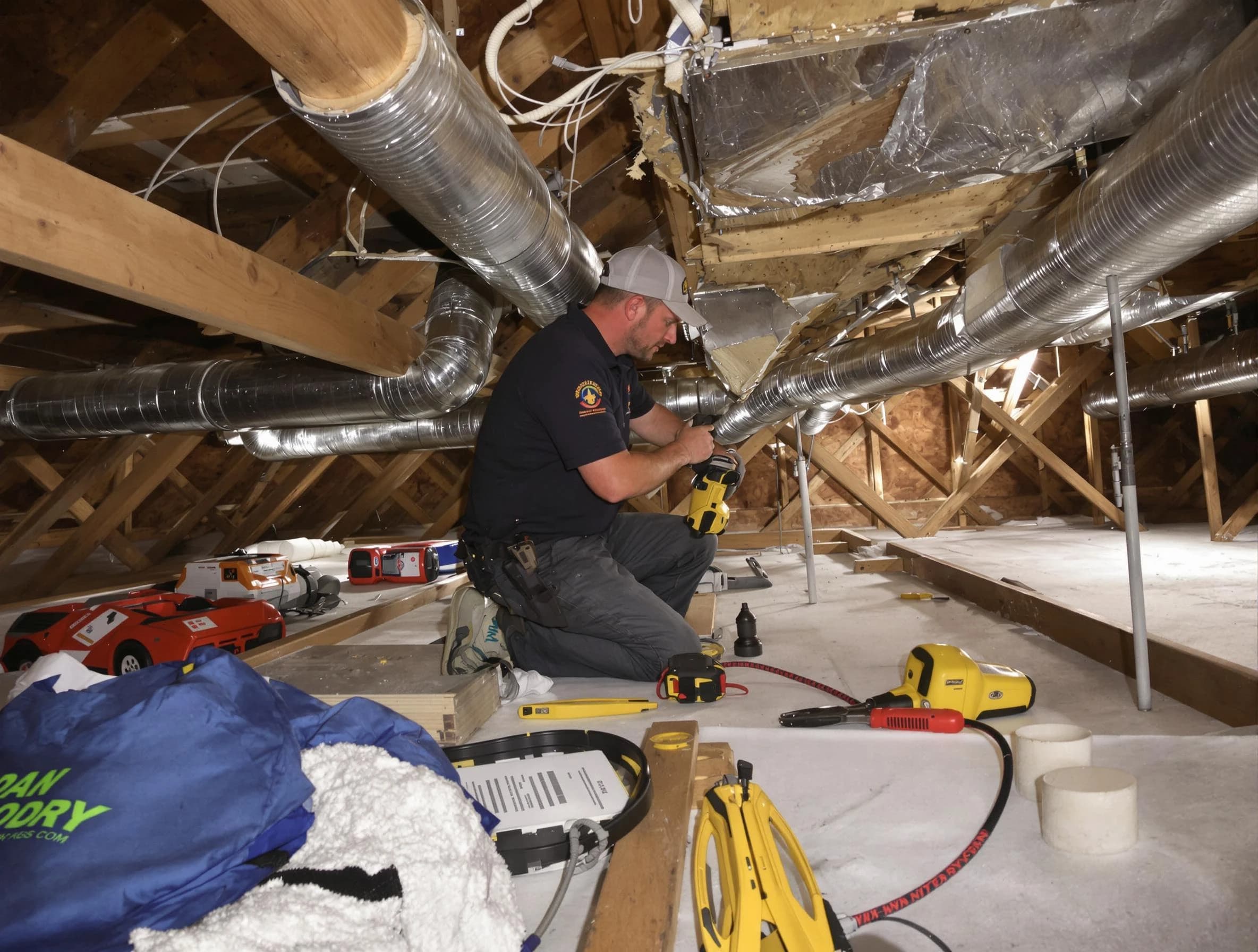 Professional air duct repair by Bethel Park Air Duct Cleaning in Bethel Park