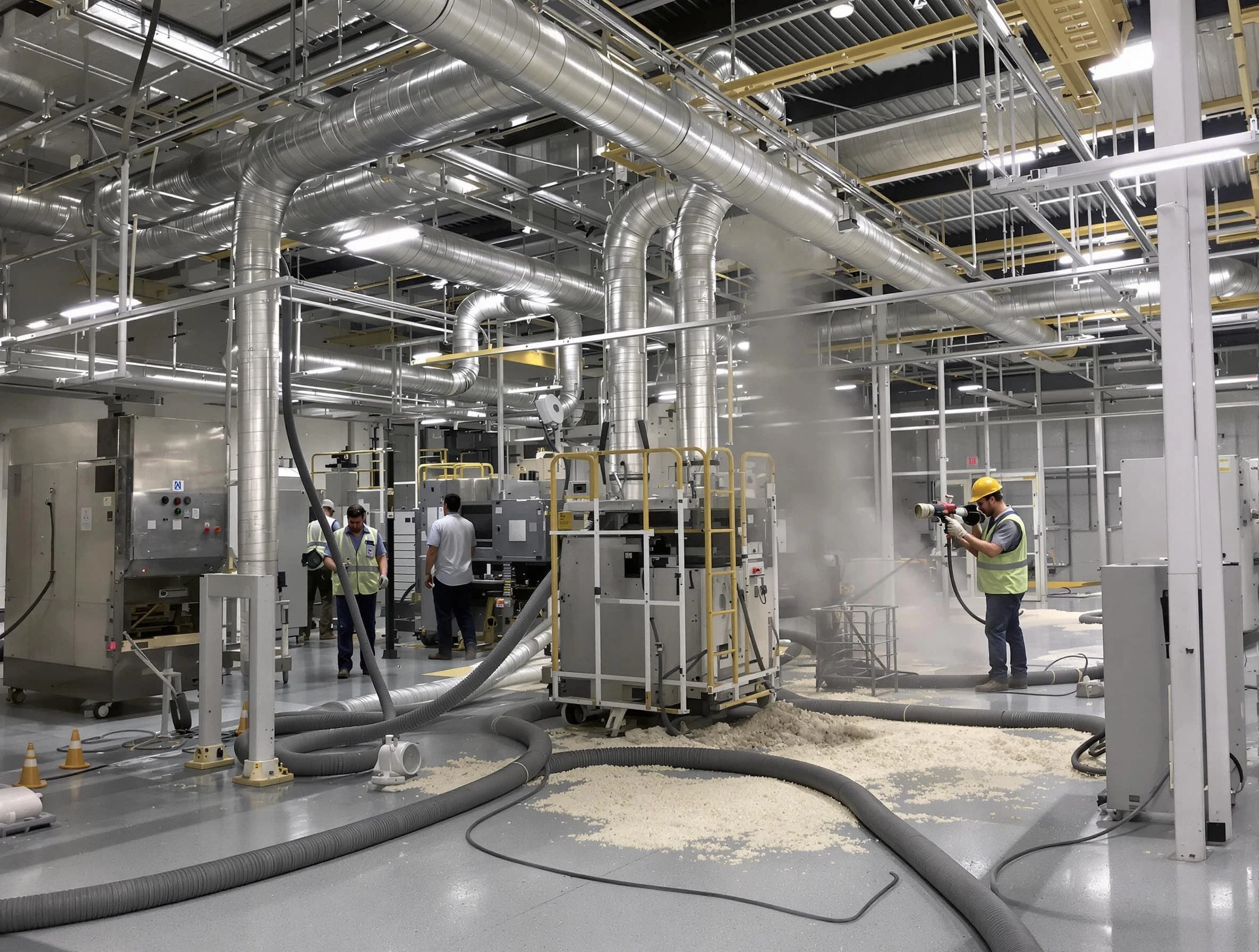 Heavy-duty industrial duct cleaning by Bethel Park Air Duct Cleaning in Bethel Park