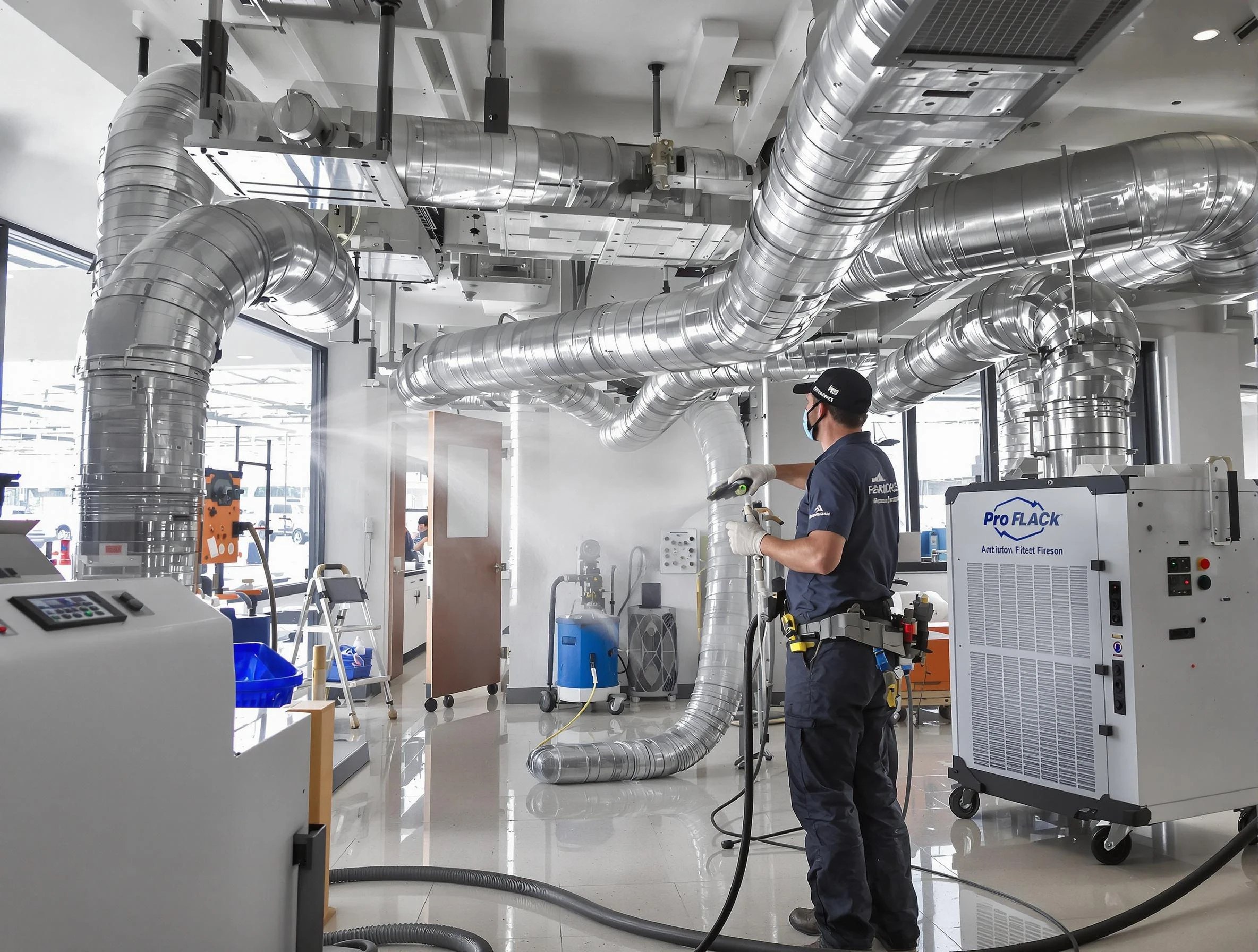 Negative Pressure Air Duct Cleaning in Bethel Park