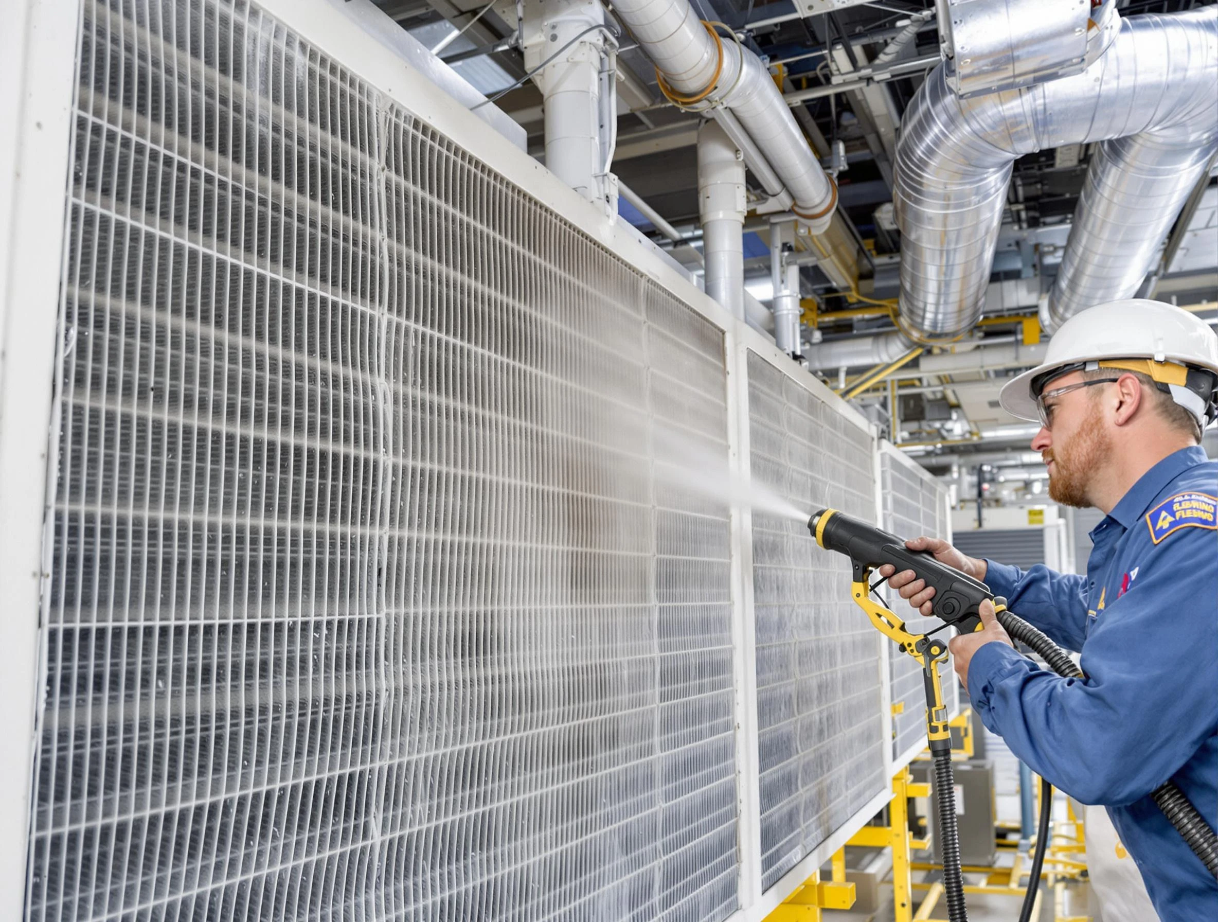 Professional commercial coil cleaning by Bethel Park Air Duct Cleaning in Bethel Park